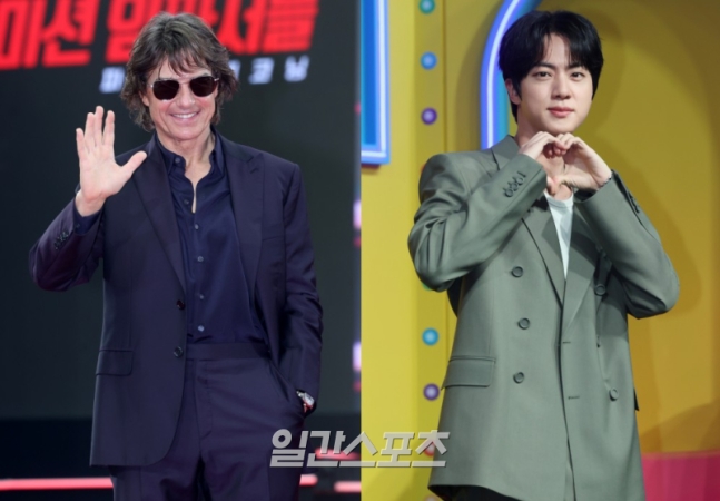 tom cruise e seok jin