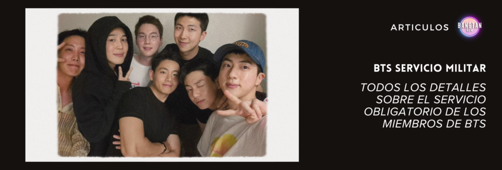 Primera foto OT7 tras el BTS Servicio Militar, publicada por RM en su cuenta de Instagram. Los siete miembros de BTS—Jin, SUGA, J-Hope, RM, Jimin, V y Jungkook—aparecen juntos por primera vez desde el alistamiento, sonriendo en una imagen informal y cálida. Esta imagen simboliza su esperado reencuentro y marca una nueva etapa para el grupo. Imagen destacada en el artículo completo de Bangtan Now.