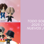 Imagen promocional de la colaboración de TinyTAN con McDonald’s, utilizada como portada del artículo en el blog Bangtan Now. La imagen muestra los dos sets oficiales de figuras TinyTAN anunciados para la campaña de 2025: en la parte superior, los integrantes de BTS con trajes coloridos sobre un fondo lila; en la parte inferior, los mismos personajes con ropa inspirada en el uniforme de McDonald’s, sobre un fondo rojo.
