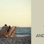 BTS documentary on Netflix: a scene from BTS: The Return showing some of the group's members seated in recliners on a beach, backs to the camera, looking out at the sea at dusk. Cover image for the Bangtan Now article.