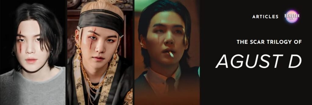 Agust D's Scar Trilogy: Min Yoongi aka SUGA of BTS