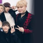 BTS com o daesang de Álbum do Ano no Melon Music Awards 2016