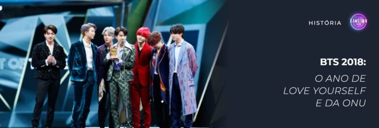 BTS 2018: os sete no palco de uma premiação