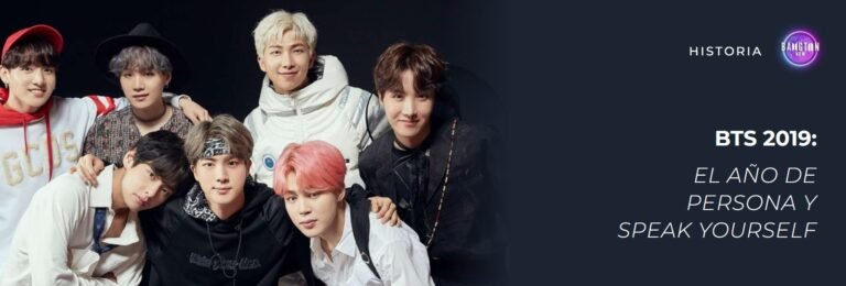 BTS 2019: los siete miembros de BTS juntos en un estudio, con el título “El año de Persona y Speak Yourself”