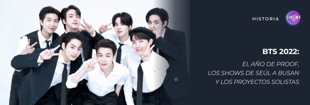 BTS 2022: los siete integrantes de BTS juntos en el FESTA 2022, con el título “El año de Proof, los shows de Seúl a Busan y los proyectos solistas”