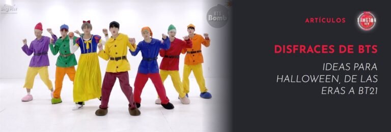Disfraz de BTS: los siete disfrazados de Blancanieves y los siete enanitos en 2017