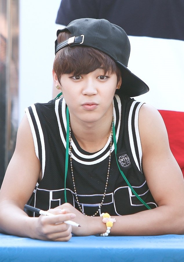 Jimin do BTS em 2013